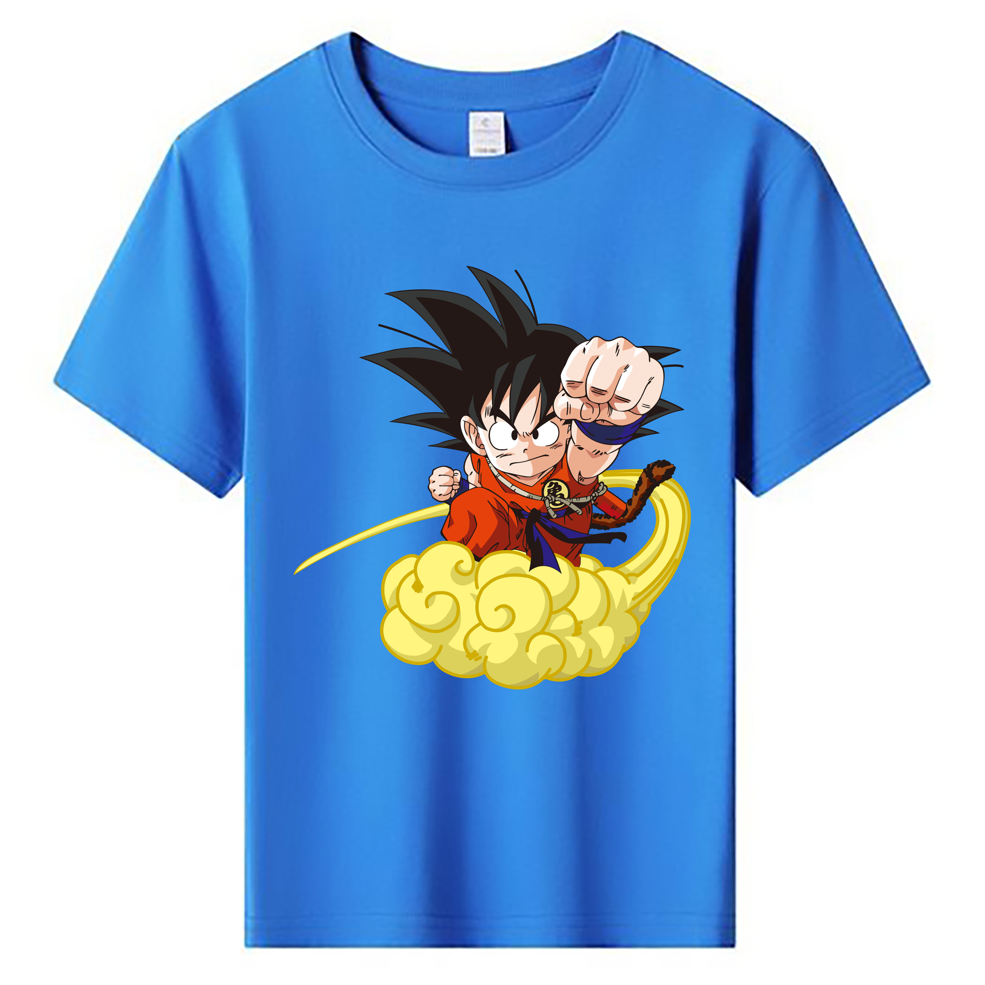 （画像用） ドラゴンボール 孫悟空（そん ごくう）Son Goku カカロット DRAGON BALL Kakarotto 綿100％キッズTシャツ（フロントプリント）